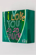 Load image into Gallery viewer, To the Moon- 4 in x 4 in x 2 in